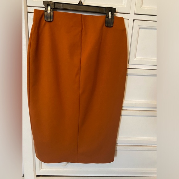 Faux wrap pencil skirt - Picture 3 of 5